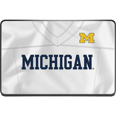 University of Michigan White Jersey Google Pixelbook Go Skin